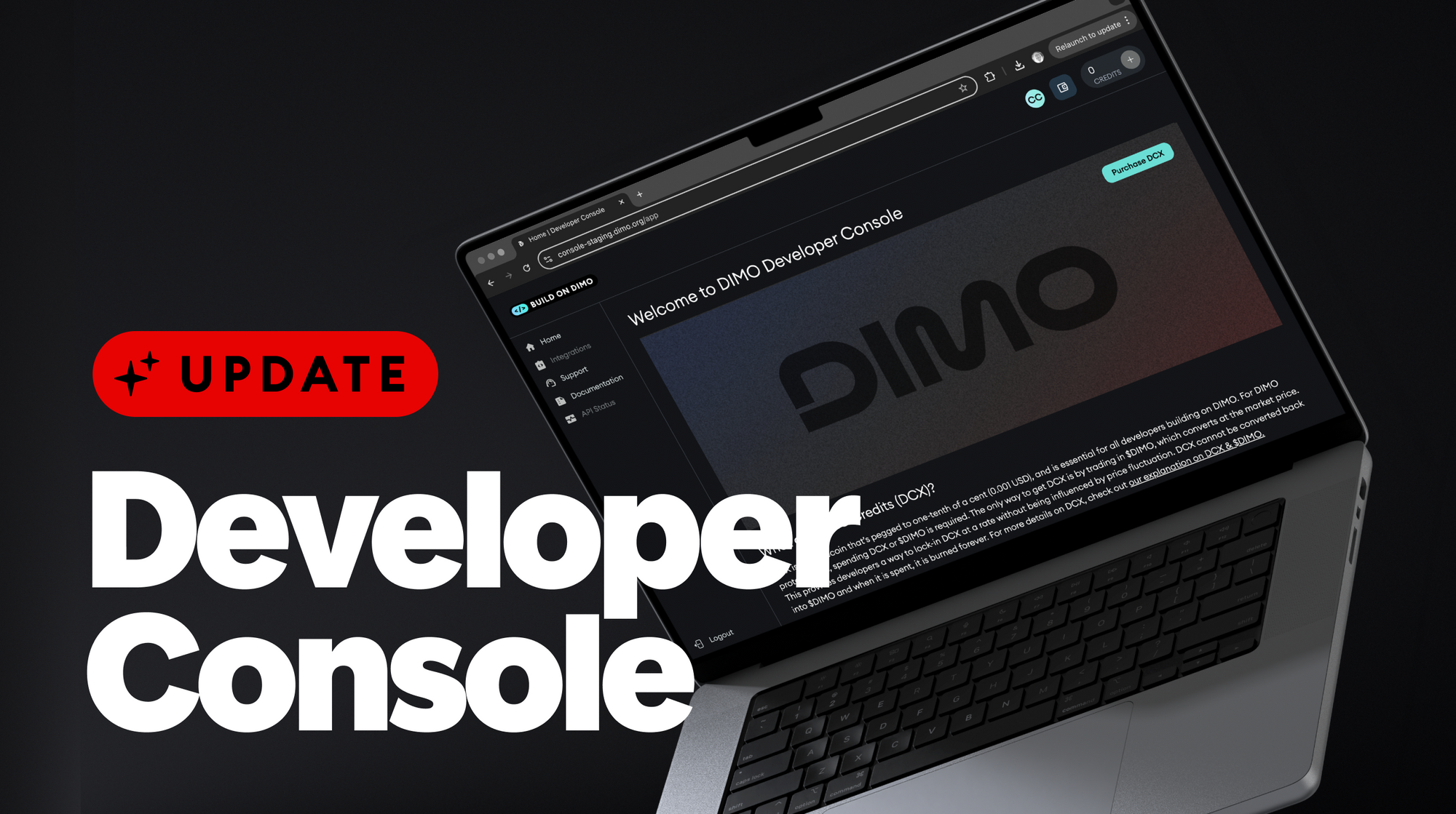 Developer Console Update
